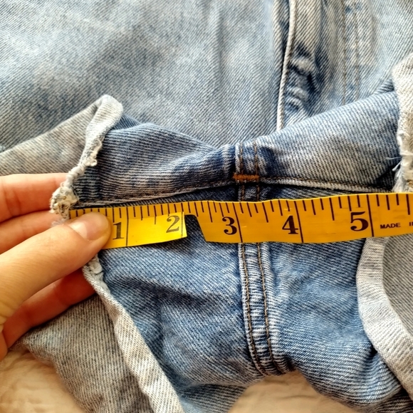 Madewell Relaxed Denim Shorts Distressed Sz 28 - Picture 9 of 9